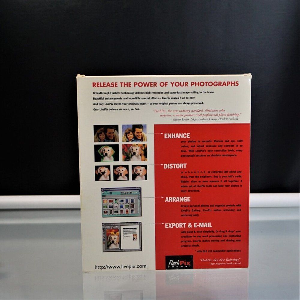 Live Pix Windows 1997 CD ROM With User Guide And Installation - Picture 4 of 9